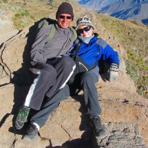 Waiting for the condors in the cold morning